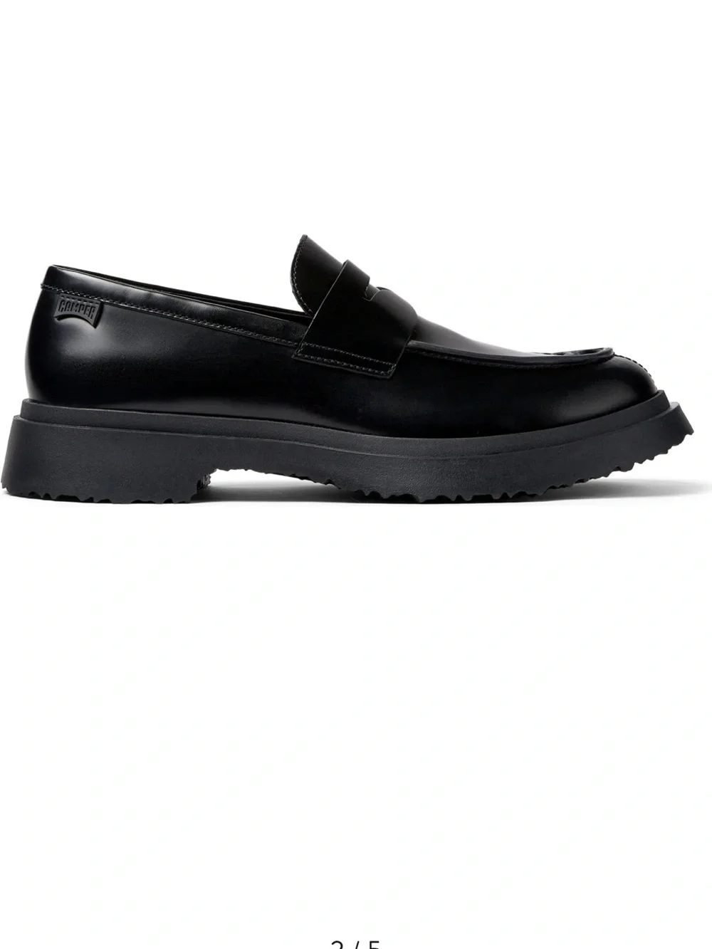 Camper Walden Black Penny Loafers Size 41EU/US8